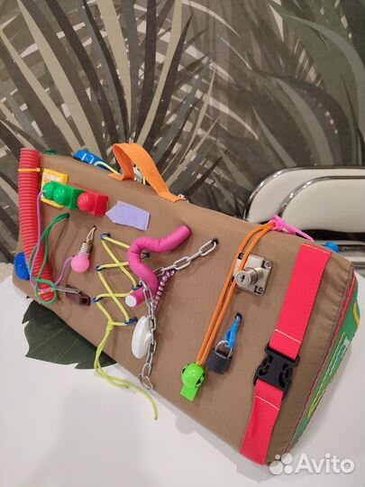 Бизиборд мягкий