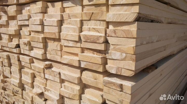 Доска обрезная от прямого поставщика 1 сорт