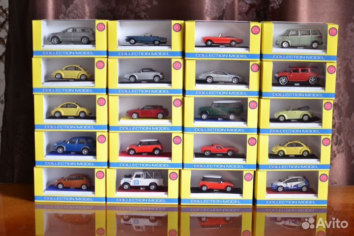Коллекционные модели автомобилей 1:72