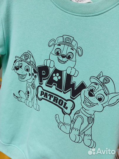 Свитшот hm 122 128 щенячий патруль