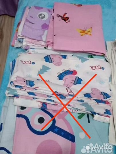 Постельный комплект детский б/у