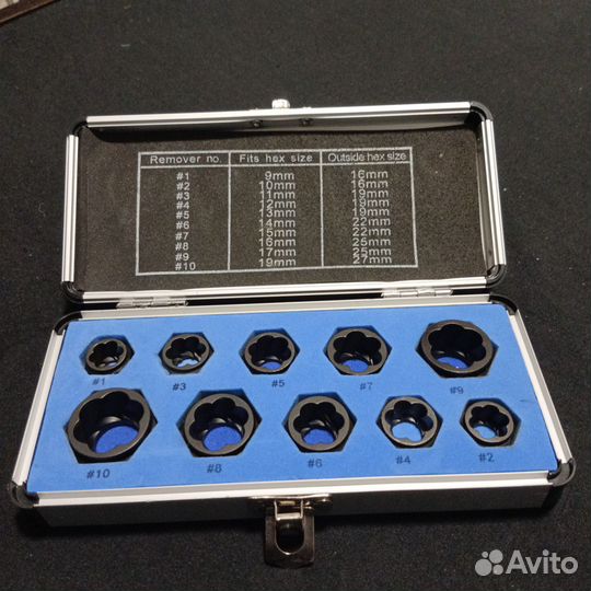 Для удаления поврежденных гаек