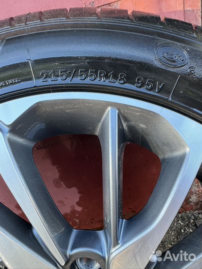 Колеса оригинальные на Geely Coolray R18