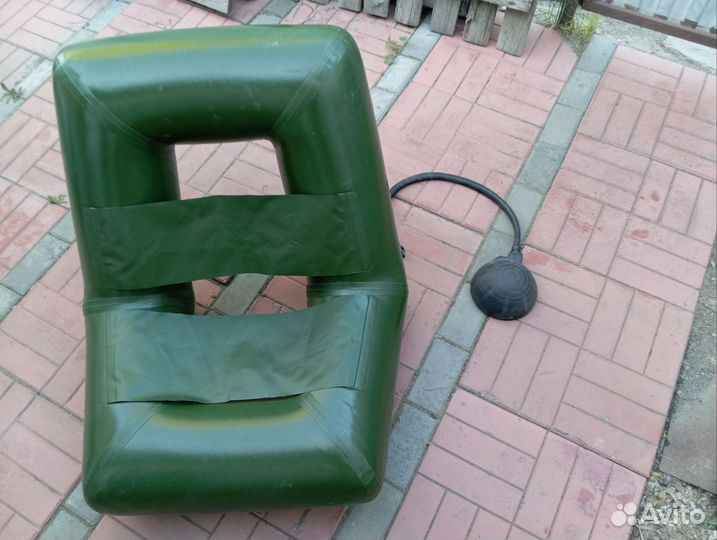 Надувное кресло в лодку пвх