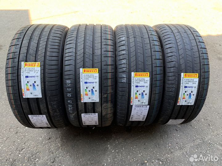 Pirelli P Zero PZ4 315/35 R22 и 275/40 R22