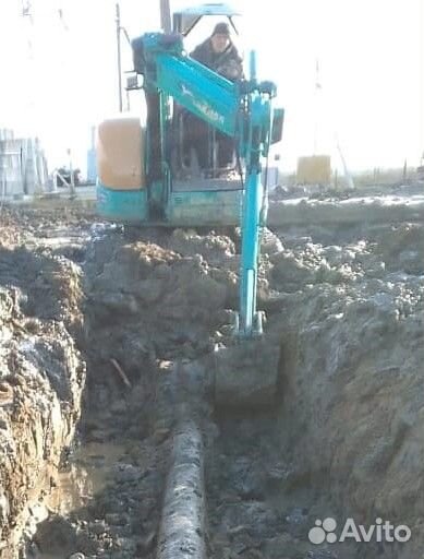 Услуги мини экскаватора ямобур