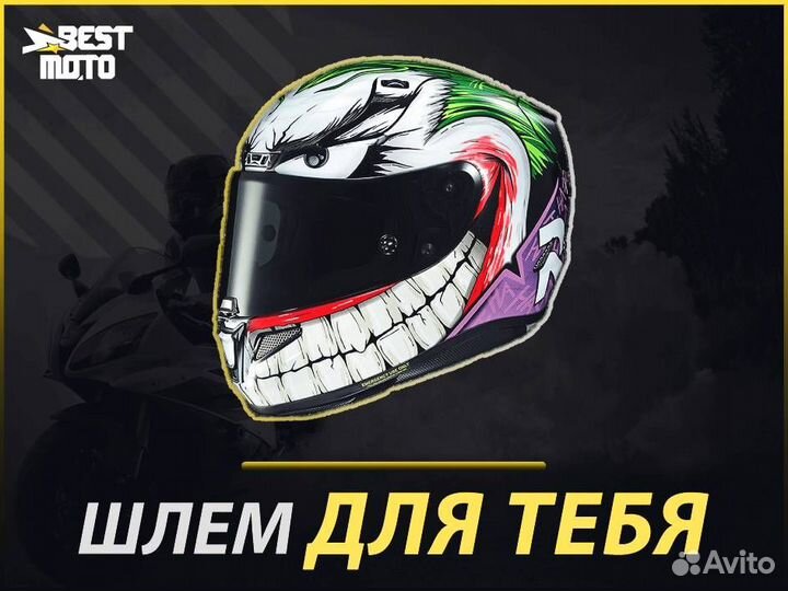 Шлем HJC rpha 11 DC comics joker