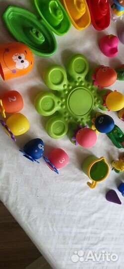Игрушки для купания 50 штук