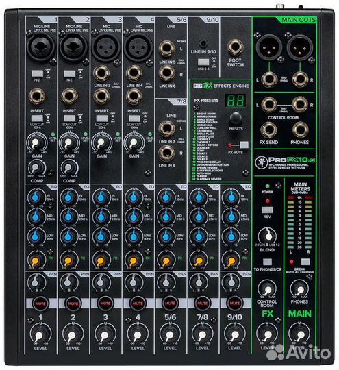 Микшер Mackie ProFX10v3