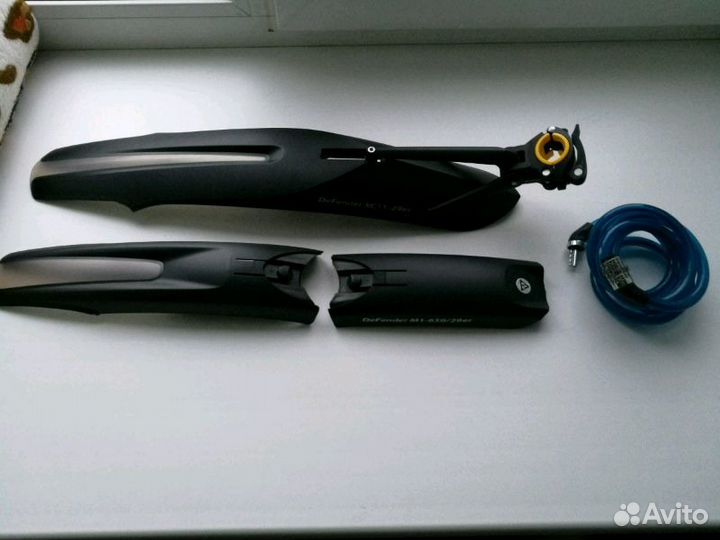 Крылья на 26-27,5 колеса +замок от угона