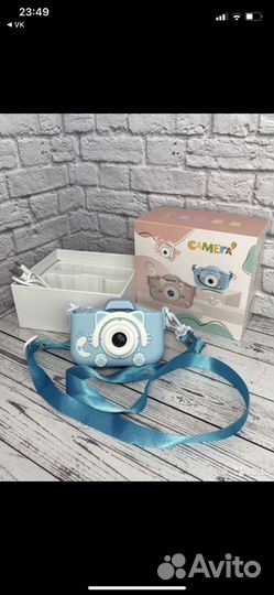 Детский фотоаппарат «Кошечка« новый