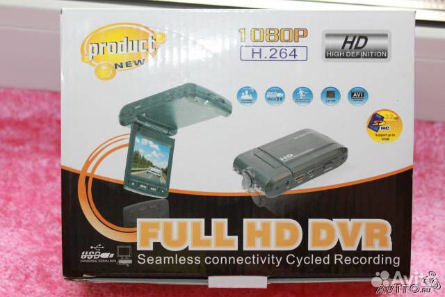 Видеорегистратор full HD DVD