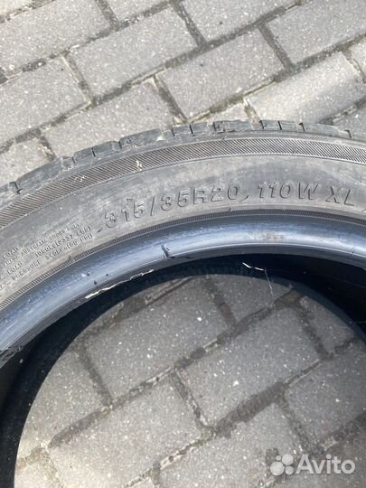 Tracmax XSport F110 275/40 R20 и 315/35 R20