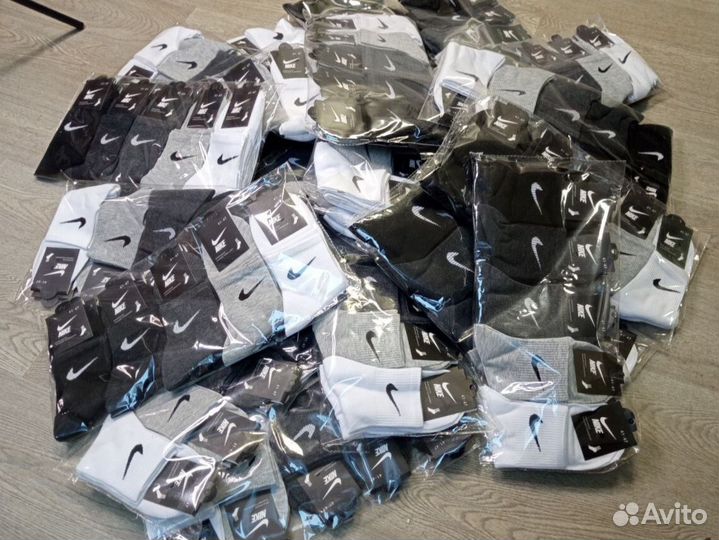 Высокие носки nike adidas