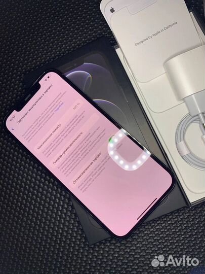 Телефон iPhone 12 Pro Max 256gb 100акб идеал