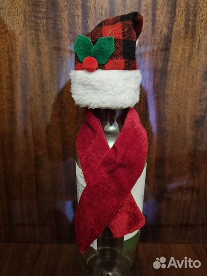 Праздничная упаковка (на бутылку, мешочки и носок)