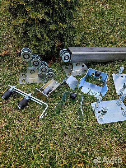 Комплект для откатных ворот с балкой 6м