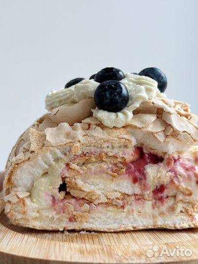 Меренговый рулет