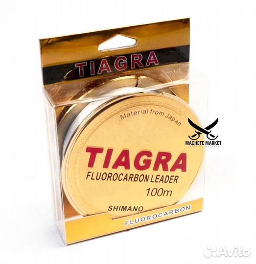 Леска флюорокарбоновая Tiagra 100м