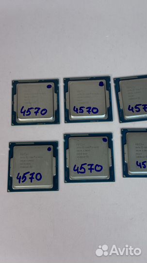 Рабочий Core i5 4570 3,2 ghz без элементов