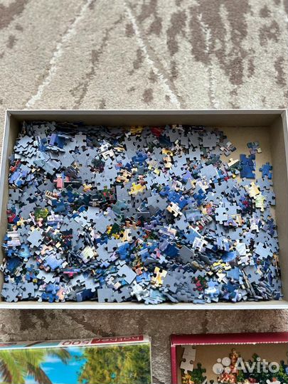 Пазлы 500 и 1500 деталей