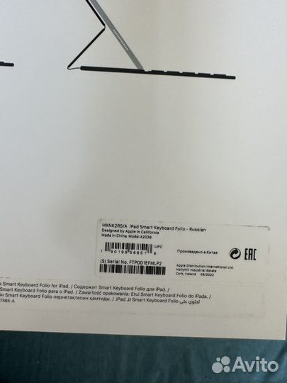 SMART Keyboard Folio для iPad Pro 11 2Gt