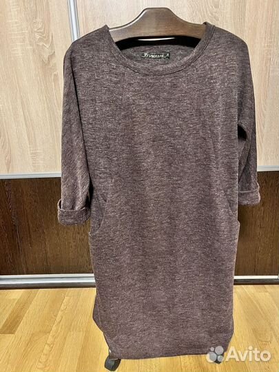 Платье трикотажное женское