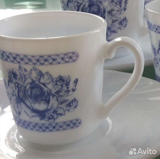 Сервиз чайно-кофейный Arcopal (Франция)