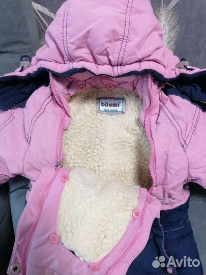 Зимний комбинезон на девочку