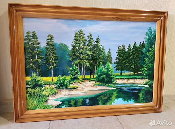 Картина маслом на холсте