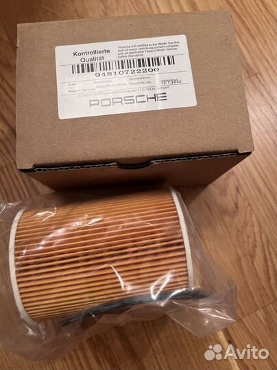 Фильтр масляный porsche P/N 94810722200, 0PB115466