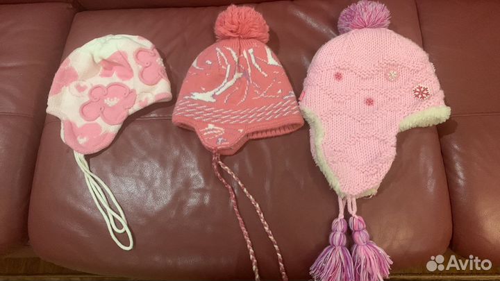Шапка детская зимняя 4-6 лет