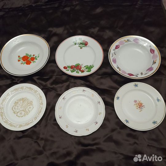 Тарелки зик дулево 25шт