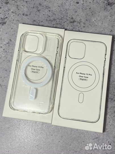 Прозрачный чехол MagSafe для iPhone 13 Pro