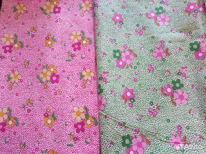 Ткани Х/Б СССР, для пэчворка