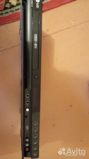 DVD проигрыватель - рекордер LG (пишущий)