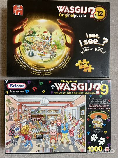 Пазлы Wasgij Ravensburger и Jumbo