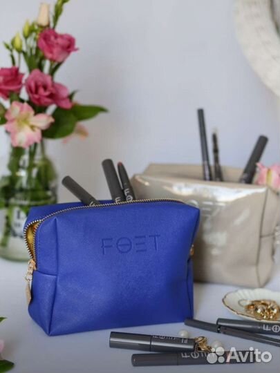 Косметичка foet синяя