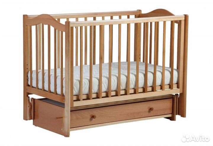 Кровать детская Кубаночка-1 + матрас Plitex