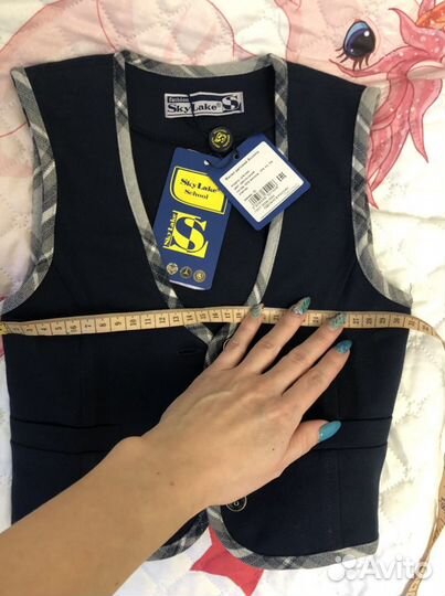 Жилетка школьная sky lake