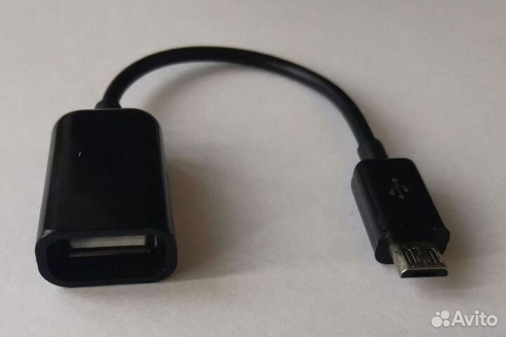 Кабель-переходник OTG на microUSB