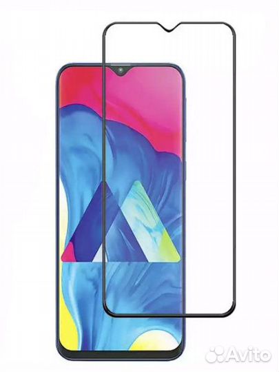 Защитное стекло 9D samsung M205F Galaxy M20 (черн)