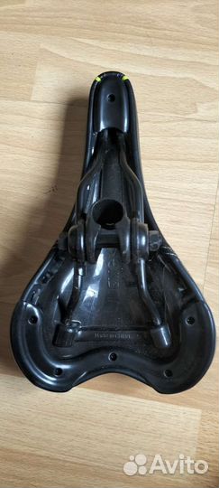 Седло для велосипеда кожаное