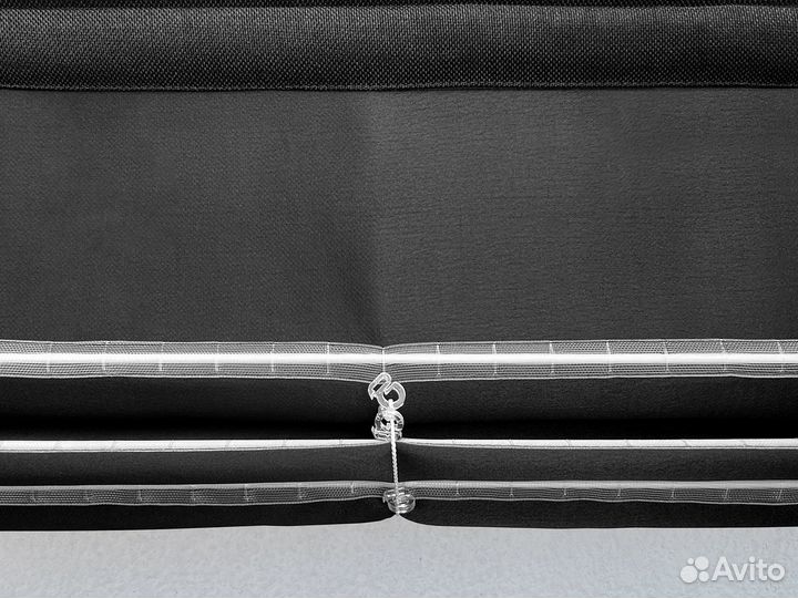 Римские шторы Linen blackout черный шир. 70-220 см