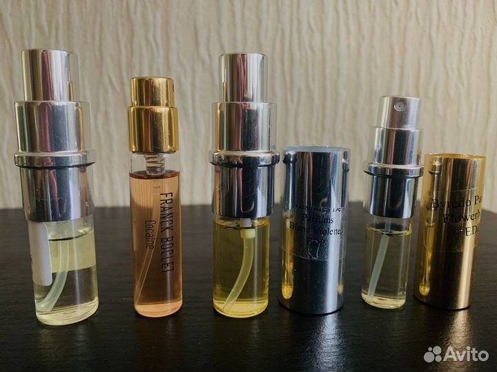 Парфюмерия миниатюры и отливанты