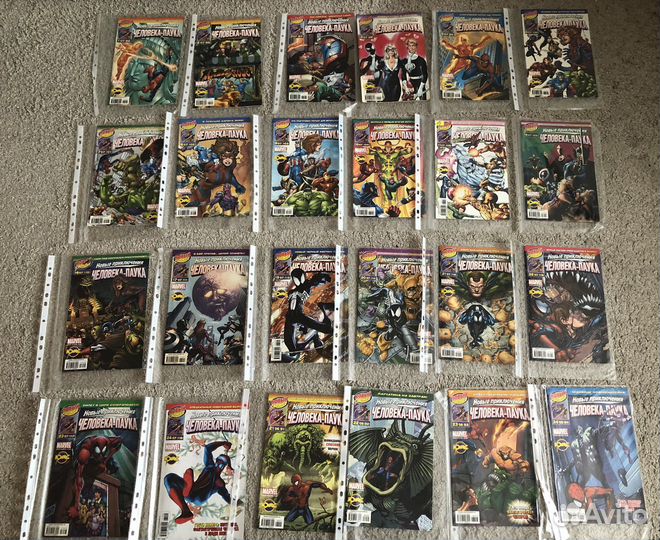 Комиксы человек паук и другие