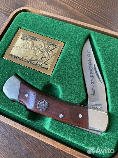 Нож schrade Federal Duck Stamp