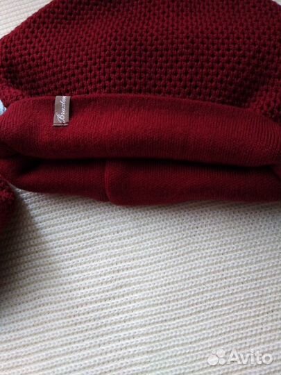 Комплект шапка + хомут (новый)