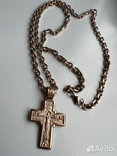 Цепь с крестом