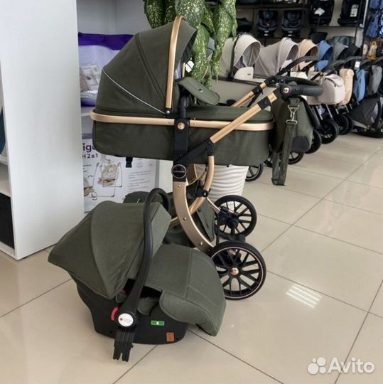 Коляска для новорожденных 3 в 1